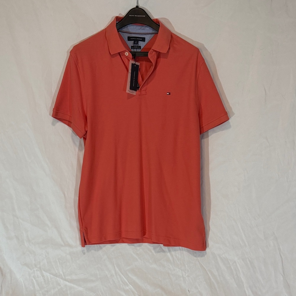 Tommy Hilfiger Men's Coral Polo Shirt